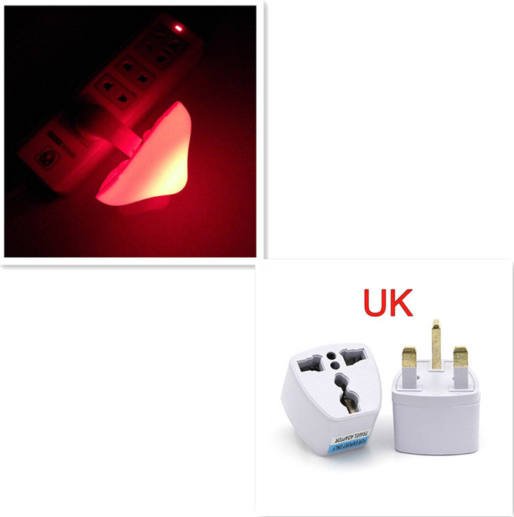 LED Night Light Mushroom Wall Socket Lamp EU US Plug Warm White Light-control Sensor Bedroom Light Home Decoration LED Night Light Mushroom Wall Socket Lamp EU US Plug Warm White Light-control Sensor Bedroom Light Home Decoration